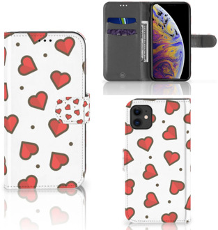 B2Ctelecom iPhone 11 Telefoon Hoesje Hearts