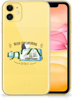 B2Ctelecom iPhone 11 Telefoonhoesje met Naam Boho Bottle