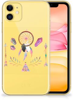 B2Ctelecom iPhone 11 Telefoonhoesje met Naam Boho Dreamcatcher