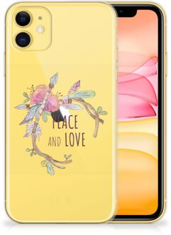 B2Ctelecom iPhone 11 Telefoonhoesje met Naam Boho Text