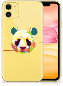 B2Ctelecom iPhone 11 Telefoonhoesje met Naam Panda Color