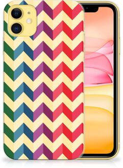 B2Ctelecom iPhone 11 TPU bumper Zigzag Color