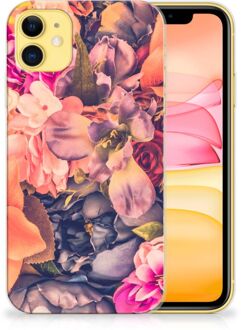 B2Ctelecom iPhone 11 TPU Case Bosje Bloemen