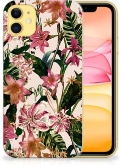 B2Ctelecom iPhone 11 TPU Case Flowers