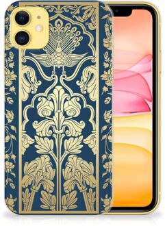 B2Ctelecom iPhone 11 TPU Case Golden Flowers