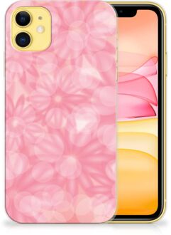 B2Ctelecom iPhone 11 TPU Case Spring Flowers