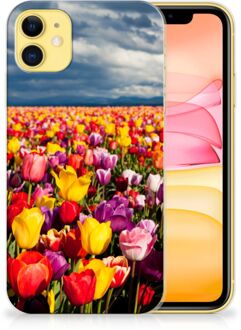 B2Ctelecom iPhone 11 TPU Case Tulpen