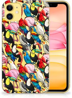 B2Ctelecom iPhone 11 TPU Hoesje Birds