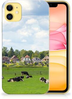 B2Ctelecom iPhone 11 TPU Hoesje Koeien