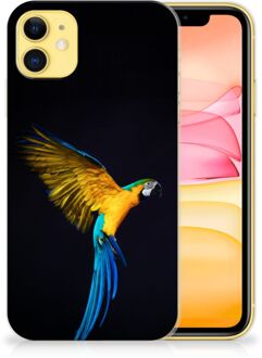 B2Ctelecom iPhone 11 TPU Hoesje Papegaai