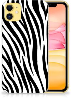 B2Ctelecom iPhone 11 TPU Hoesje Zebra