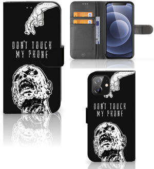 B2Ctelecom iPhone 12 | 12 Pro (6.1") Telefoonhoesje met Pasjeshouder Zombie