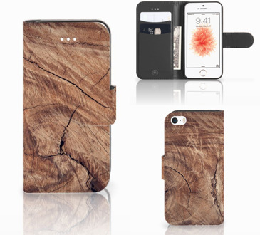 B2Ctelecom iPhone 5S Bookcase Tree Trunk