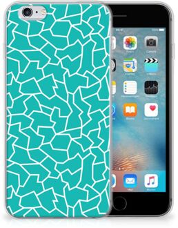 B2Ctelecom iPhone 6 | 6S Back cover Design Cracks Blue