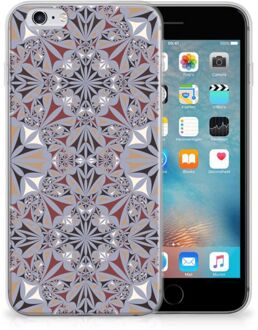 B2Ctelecom iPhone 6 | 6S Back cover Design Flower Tiles