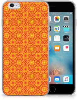 B2Ctelecom iPhone 6 | 6S Backcover Design Batik Orange