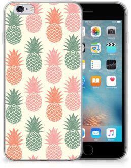 B2Ctelecom iPhone 6 | 6S TPU-siliconen Hoesje Ananas