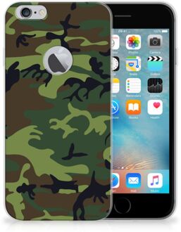 B2Ctelecom iPhone 6 Plus | 6s Plus TPU Hoesje Design Army Dark