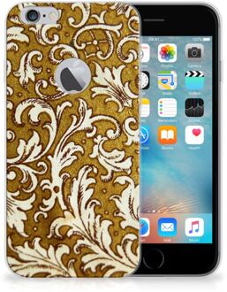 B2Ctelecom iPhone 6 Plus | 6s Plus TPU Hoesje Design Barok Goud