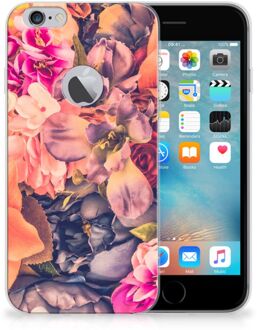 B2Ctelecom iPhone 6 Plus | 6s Plus TPU Hoesje Design Bosje Bloemen