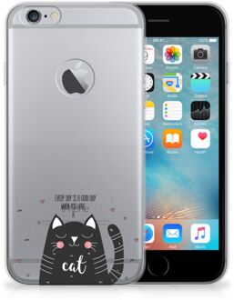 B2Ctelecom iPhone 6 Plus | 6s Plus TPU Hoesje Design Cat Good Day