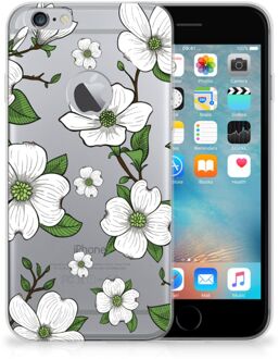 B2Ctelecom iPhone 6 Plus | 6s Plus TPU Hoesje Design Dogwood Flowers