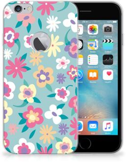 B2Ctelecom iPhone 6 Plus | 6s Plus TPU Hoesje Design Flower Power