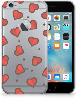 B2Ctelecom iPhone 6 Plus | 6s Plus TPU Hoesje Design Hearts