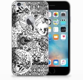 B2Ctelecom iPhone 6 Plus | 6s Plus TPU Hoesje Design Skulls Angel