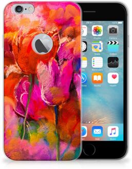 B2Ctelecom iPhone 6 Plus | 6s Plus TPU Hoesje Design Tulpen