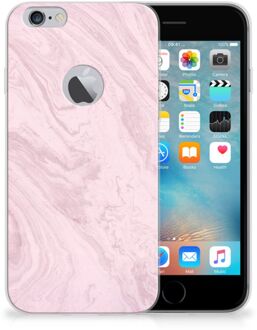 B2Ctelecom iPhone 6 Plus | 6s Plus TPU Hoesje Marble Pink