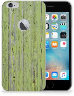 B2Ctelecom iPhone 6 Plus | 6s Plus  TPU-siliconen Hoesje Design Green Wood