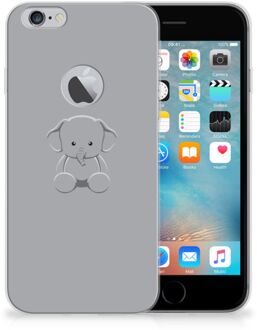 B2Ctelecom iPhone 6 Plus | 6s Plus Uniek TPU Hoesje Baby Olifant