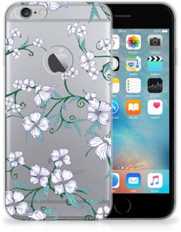 B2Ctelecom iPhone 6 Plus | 6s Plus Uniek TPU Hoesje Blossom White