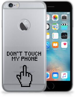 B2Ctelecom iPhone 6 Plus | 6s Plus Uniek TPU Hoesje Finger DTMP