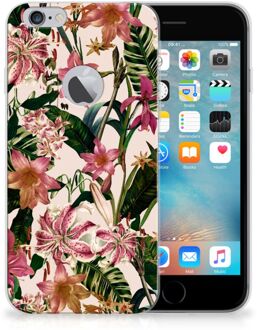 B2Ctelecom iPhone 6 Plus | 6s Plus Uniek TPU Hoesje Flowers