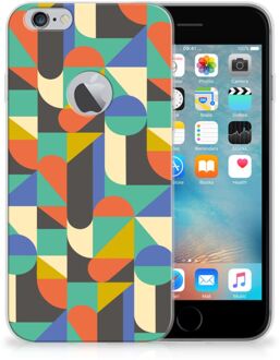 B2Ctelecom iPhone 6 Plus | 6s Plus Uniek TPU Hoesje Funky Retro