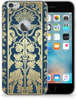 B2Ctelecom iPhone 6 Plus | 6s Plus Uniek TPU Hoesje Golden Flowers