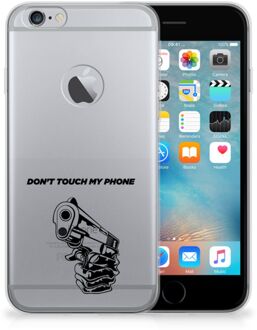 B2Ctelecom iPhone 6 Plus | 6s Plus Uniek TPU Hoesje Gun DTMP