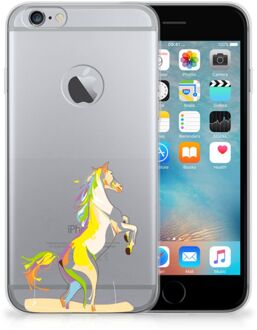 B2Ctelecom iPhone 6 Plus | 6s Plus Uniek TPU Hoesje Horse Color