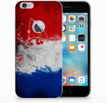 B2Ctelecom iPhone 6 Plus | 6s Plus Uniek TPU Hoesje Nederlandse Vlag