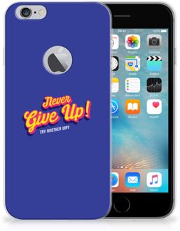 B2Ctelecom iPhone 6 Plus | 6s Plus Uniek TPU Hoesje Never Give Up