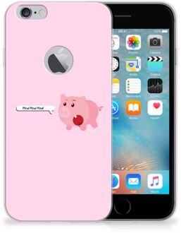 B2Ctelecom iPhone 6 Plus | 6s Plus Uniek TPU Hoesje Pig Mud