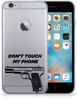 B2Ctelecom iPhone 6 Plus | 6s Plus Uniek TPU Hoesje Pistol DTMP