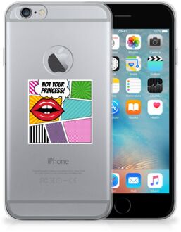 B2Ctelecom iPhone 6 Plus | 6s Plus Uniek TPU Hoesje Popart Princess