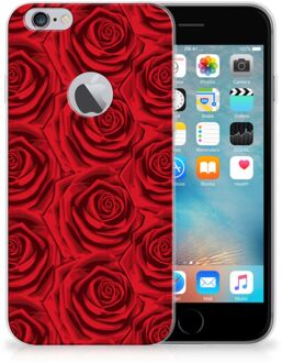 B2Ctelecom iPhone 6 Plus | 6s Plus Uniek TPU Hoesje Red Roses