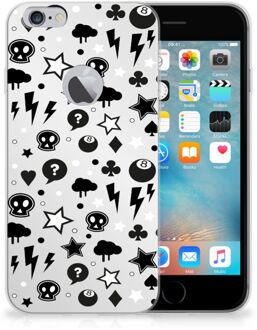 B2Ctelecom iPhone 6 Plus | 6s Plus Uniek TPU Hoesje Silver Punk