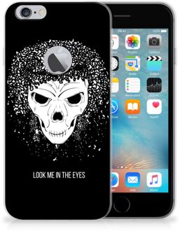 B2Ctelecom iPhone 6 Plus | 6s Plus Uniek TPU Hoesje Skull Hair