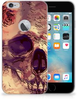 B2Ctelecom iPhone 6 Plus | 6s Plus Uniek TPU Hoesje Skullhead