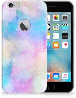 B2Ctelecom iPhone 6 Plus | 6s Plus Uniek TPU Hoesje Watercolor Light